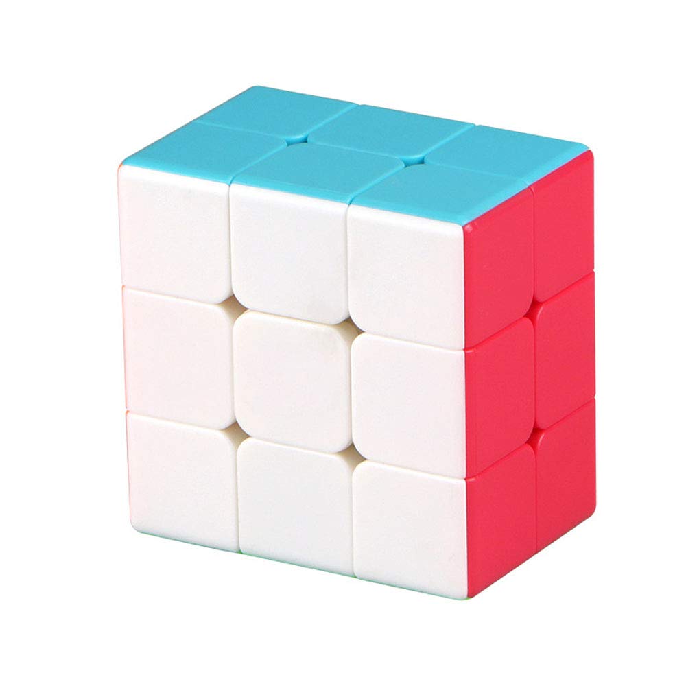 Oostifun MO FANG GE 2x3x3 Puzzle - 2 Layers Stickerless Cube With Smooth Turning for Beginners