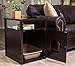 Internet's Best Decorative Cat House & Side Table with Storage Shelf | Litter Box Enclosure | Indoor Pet Crate | Nightstand | Hooded Hidden Pet Box | Cats Furniture Cabinet | Kitty Washroom Espresso