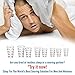 Snore Stopper - Anti Snoring Device By EaseBreath - New 2018 Model - Stop Snore Nose Vents Sleep Aid Kit Set Of 4 Nasal Dilators And Travel Case For Fast And Safe Snore Relief - Safe Snoring
