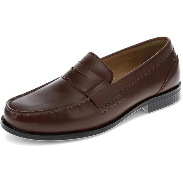 Amazon.com | Vance Mens Kahlil Slip-on Moc Toe Penny Loafer  display picture 1