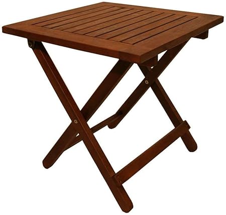 Arboria Lwo Corporation Folding Side Table 17 3 4 Inch Amazon Ca Patio Lawn Garden