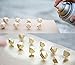 Original Wood Gem Push Pins (Extra Large) Geometric Faceted Thumb Tacks
