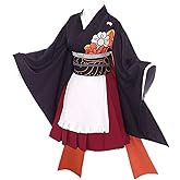 Cosplay Life Anime Kimetsu Café Maid Lolita Dress Manga Character Merch Complete Set Kimono Costume