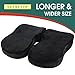 Chair Seat Cushion - for Car Office Commute Airplane Truck Wheelchair, Tailbone, Coccyx & Chronic Back Pain, Sciatica Pain Relief, Sciatica, Ergonomic Comfort w/ High Resiliency Memory Foam