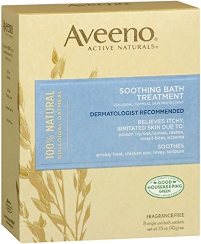AVEENO Active Naturals Soothing Bath Treatment Packets 8 Each