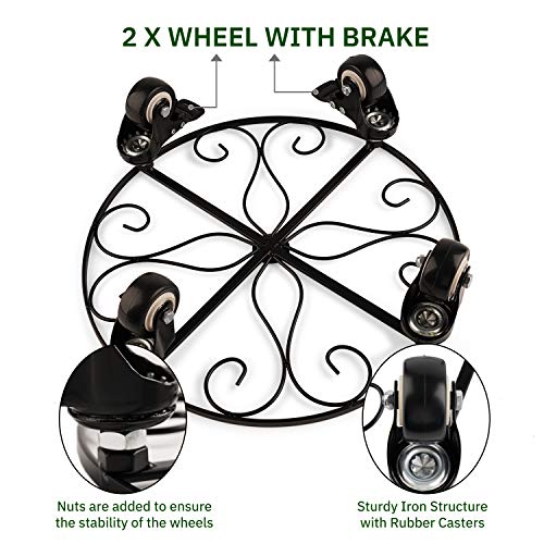 Wheels For Large Pots at Laura Kelley blog