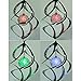 Solar Windchimes, Solar Powered LED Wind Spinner Light by Hanging decorate Outdoor Garden Courtyard - Fairy Galaxy Wind Chime