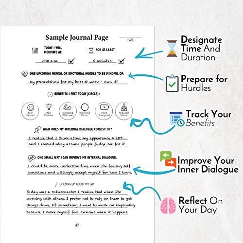  Meditation Sidekick Journal, A Meditation Book & 66-Day Mindfulness Journal - Image 5