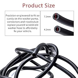 OTUAYAUTO Windshield Washer Hose Kit, Universal