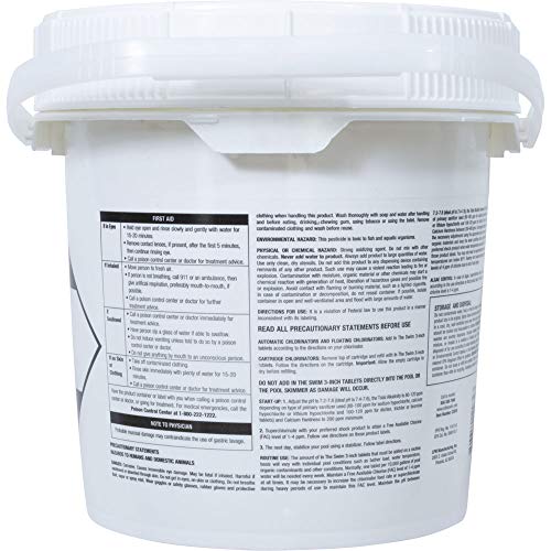 In The Swim 3" Inch Pool Chlorine Tablets 10 Pounds Buy Online in