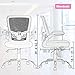 Office Chair Desk Chair Computer Chair Back Support Modern Executive Mesh Chair with Adjustable Armrest Rolling Swivel Chair for Home&Office, Pink