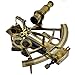 Brass Nautical - Large Brass Sextant Navigation Instrument Sextante Navegacion Marine Sextant in Hardwood Gift Box (6 inches, Antique Patina)