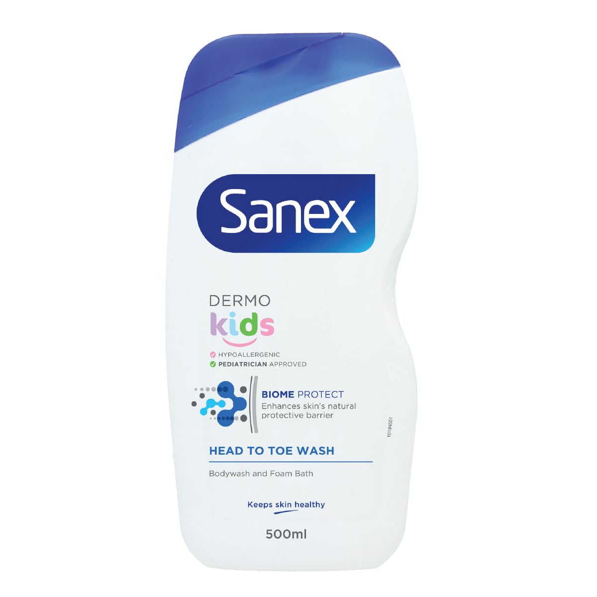 Sanex Dermo Kids Head to Toe Wash Bodywash & Foam Bath, 500ml