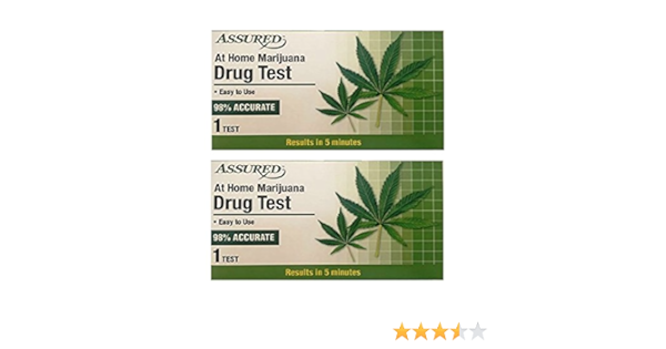 Amazon Com Assured At Home Marijuana Drug Test 2 Pack Health Household Amazon Com Assured At Home Marijuana Drug Test 2 Pack Health Household