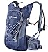 Hydration Pack with 2L Backpack Hydration Bladder from HappySmile, Great Waterproof Cycling Hiking Climbing Hydration Backpack for Man Woman Kids (Navy-Blue)