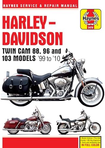 Harley-Davidson Twin Cam Motorcycle (-) Service (2000-2005) Repair
