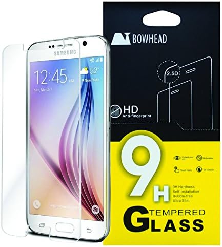 Galaxy S6 Screen Protector, Bowhead Samsung Galaxy S6 Glass Screen Protector - [Tempered Glass] 9H Hardness, Bubble Free