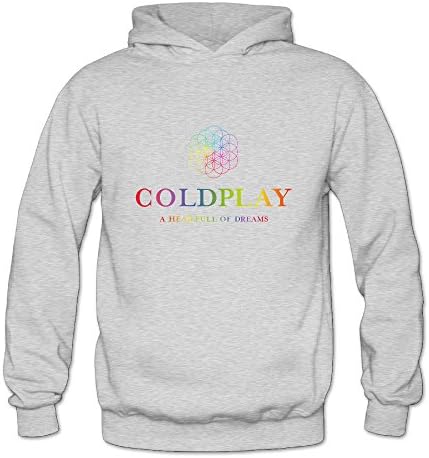 PRUSI Women's Coldplay A Head Full Of Dreams 4 Hoodies Sweatshirt Size S US Ash
