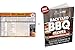 Bear Paws Meat Smoking Guide Magnet - Smoker Accessories - Grilling/BBQ Quick Reference Smoking Chart - Wood Chips - Wood Pellets - Time and Temperature