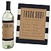 Thank You - Thank You Gift for Women - Wine Bottle Label Stickers - Set of 4