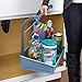 Polder Under Sink Cleaning Supplies Organizer/Storage Caddy (Blue)