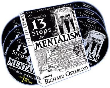 MMS 13 Steps To Mentalism (6 DVDs) by Richard Osterlind DVD by M &amp; M's