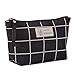 Cotton Linen Large Capacity Makeup Bag Multifunction Print Travel Cosmetic Bag Change Bag 1PC