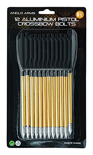 Anglo Arms Aluminium Bolts (Pack of 12) - Green, 6.5-Inch