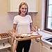 Zhuoyue Bamboo Bed Tray with Folding Legs, Lap Tray Breakfast Tray Great for Breakfast in Bed or Eating Tray