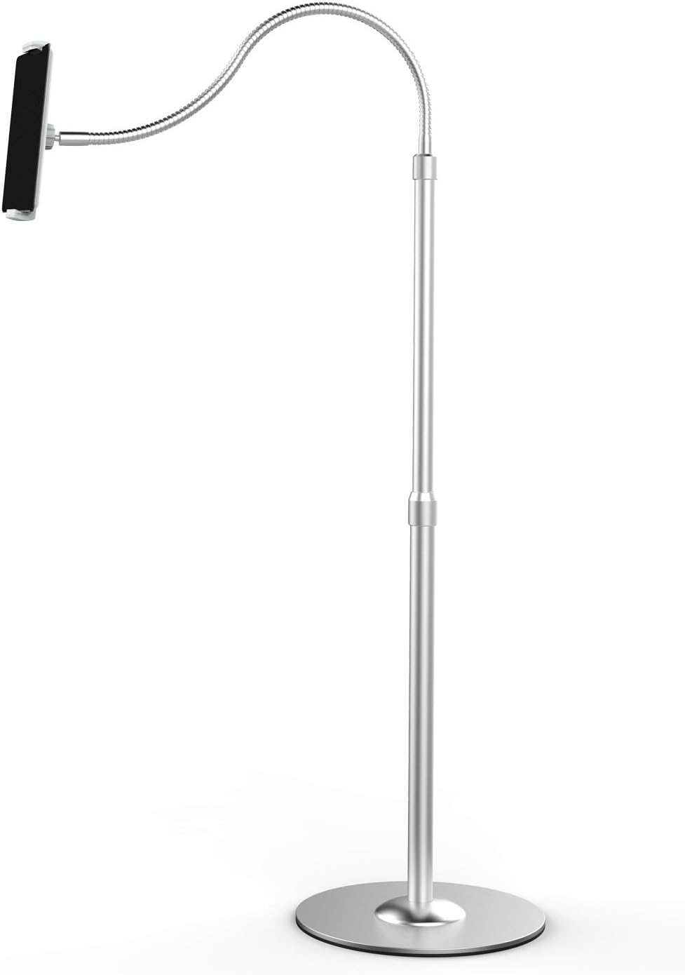 TELESIN Magnetischer Tablet Bodenständer – Bis 145 Cm Höhenverstellbar, Mit 3,4 Kg Standfuß, Für Handy & IPad