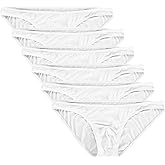 Summer Code Mens Basic Bikini Briefs Pack Low Rise Ice Silk Underwear