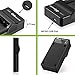OAproda BLN-1 Replacement Ultra Slim Micro USB Battery Charger for Olympus BLN1 Battery, OM-D E-M1, OM-D E-M5, OM-D E-M5 Mark II, Pen E-P5 Digital Cameras, Replace for BCN-1 Charger