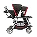 Graco Ready2Grow Double Seated Click Connect Baby Infant Tandem Stroller, Marco