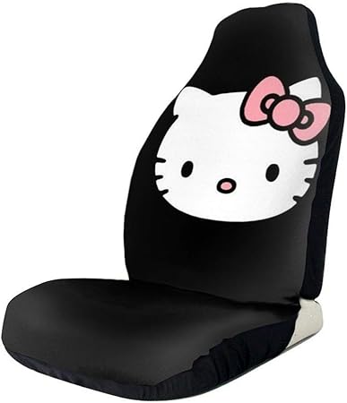 Amazon ハローキティ ハローキティ シートカバー カーシートカバー 汚染防止 通気性 車用 カー用品 普通車 ユニバーサ シートカバー 車 バイク
