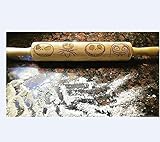 Nightmare Before Christmas, Jack Skellington and Sally, Rolling Pin, Wood, Baking Pin, Cookie Pin, Jack baking pin