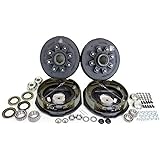 Electric Trailer Brake Assembly, 10 X 2-1/4 Inch, 2 Pairs Self-Adjusting E - Foto 7