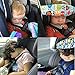 Accmor 4 Pcs Infants and Baby Head Support, Carseat Neck Relief, Offers Protection for Kids