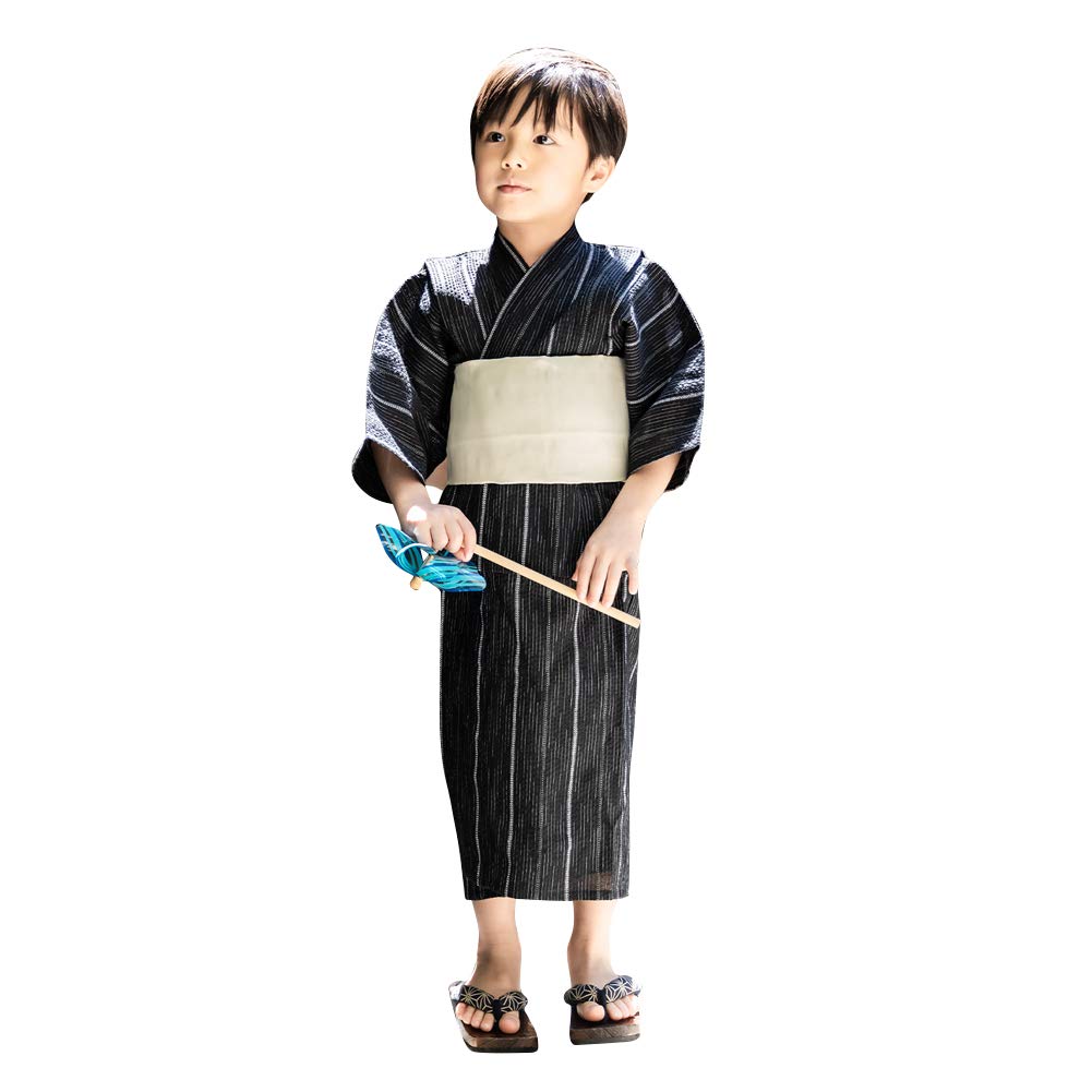 Mua Kimonomachi 男の子浴衣セット 綿しじら織り浴衣と兵児帯の2点セット 浴衣 子供 男の子 男児浴衣 Tren Amazon Nhật Chinh Hang 21 Fado
