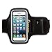 Gear Beast Sport Gym Running Armband with Key Holder and Reflective Safety Band for iPhone SE, iPhone 5s, iPhone 5, iPhone 5c, iPhone 4s, iPhone 4 and iPod Touch 5G