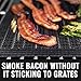 Grillaholics BBQ Mesh Grill Mat - Set of 2 Grill Mats Non Stick - Nonstick Grilling with More Delicious Smoky Flavor - Lifetime Manufacturer Warranty