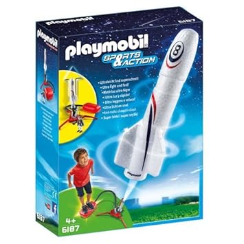 playmobil sports and action rocket