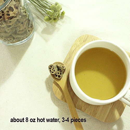 [GNTea] Lotus Root tea (bulk) 0.7oz, Korea tea, new fresh, Comfortable mind and body, Cleansing the blood, Handmade Roasting - Thumbnail 7