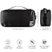 Zero Grid Electronics Cord Organizer Bag and Electronics Cable Case (Midnight)