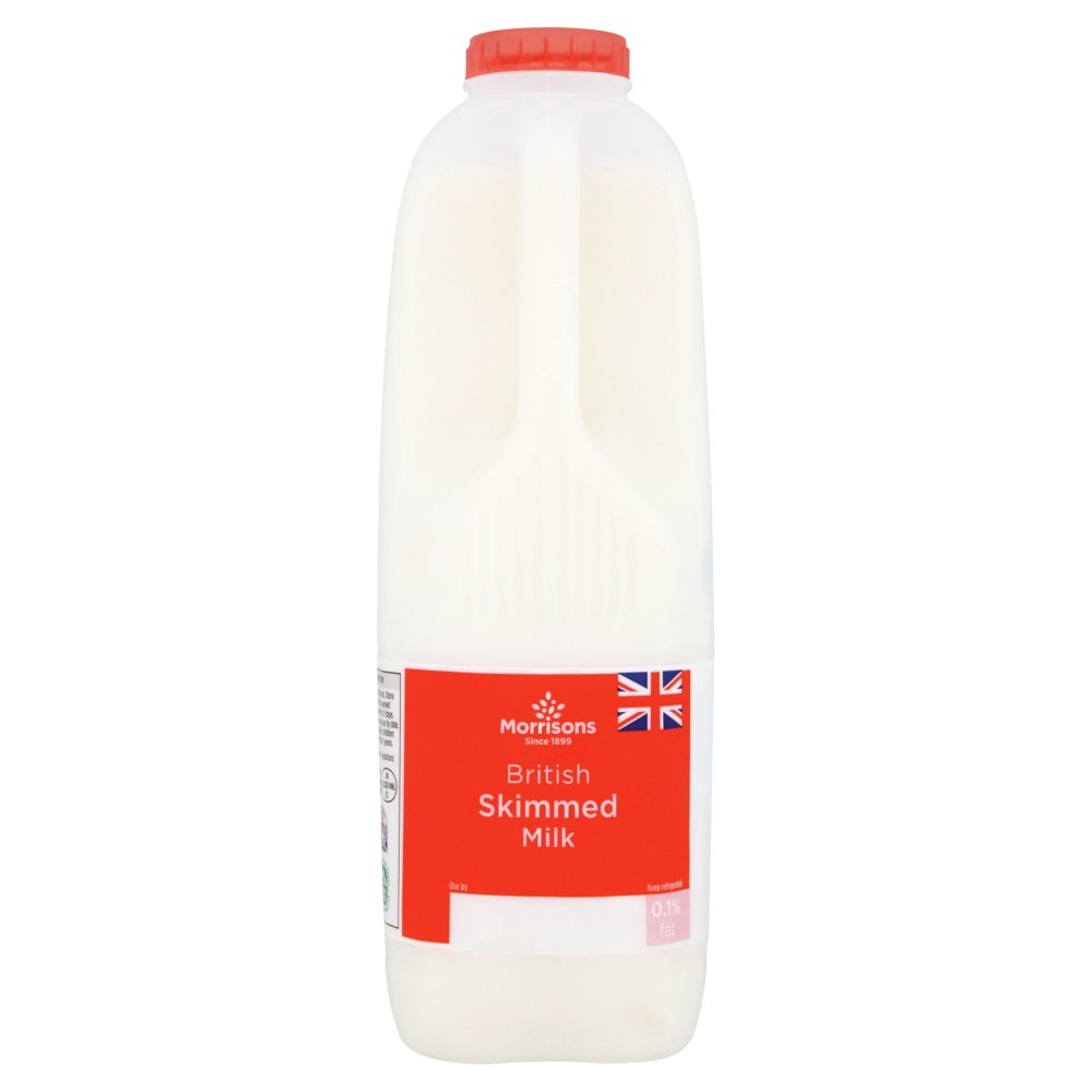 Morrisons Skimmed British Milk, 2 pints Amazon.co.uk Grocery