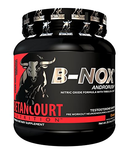 Betancourt Nutrition - B-NOX Androrush, Promotes A Better Pre-Workout by Supporting The Natural Testosterone Response to Exercise, Orange, 22.3 oz (35 Servings)