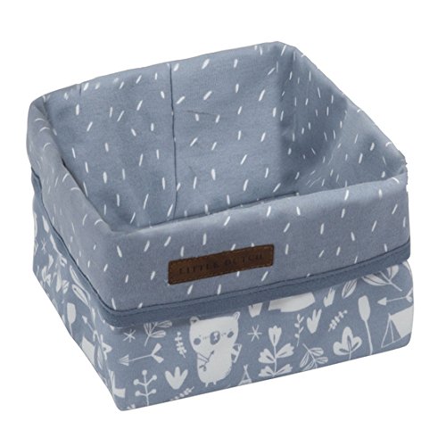 LITTLE DUTCH 5978 Utensilo Wickeltisch-Körbchen klein adventure blue