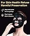 MECMOR Completely Additive Free Reviving Rose Serum Black Gold Facial Mask 5PC All Natural Organic Pregnant Woman Usable Paper Face Mask Set Kit Cleanser + Hydrating + Rejuvenatingthumb 4