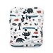 Thirsties One Size All in One Reusable Cloth Diaper, Snap Closure, Adventure Trail