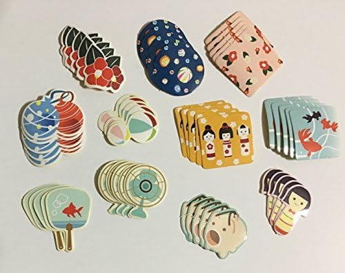 Japanese Summer Mini Sticker Collection