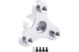 GOHOBBY Slipper Clutch Eliminator for Traxxas 1/10 Rustler VXL Slash Stampede Bandit XL5 2WD Gearbox Parts (Silver)